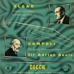 GB DECCA LXT5014 カンポーリ&ボールト エルガー・ヴァイオリン協奏曲 GB DECCA LXT5014 カンポーリ&ボールト エルガー・ヴァイオリン協奏曲