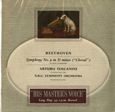 GB EMI ALP1039-40 トスカニーニ・NBC響 BEETHOVEN Symphony No.9( GB EMI ALP1039-40 トスカニーニ・NBC響 BEETHOVEN Symphony No.9(