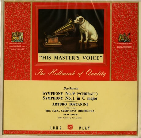 GB EMI ALP1039-40 トスカニーニ/NBC響 Beethoveb Symphony No.9( GB EMI ALP1039-40 トスカニーニ/NBC響 Beethoveb Symphony No.9(