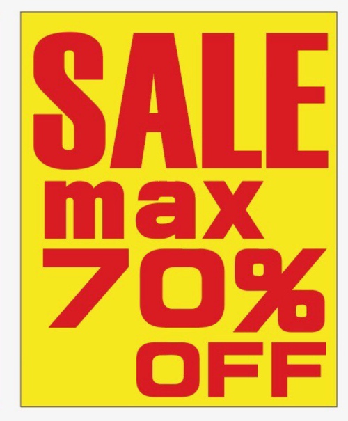 ♪♪~店内売り尽くしSALE開催中~♪♪