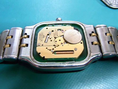 ＳＥＩＫＯ　ＣＲＥＤＯＲ (セイコー クレドール) の電池交換例