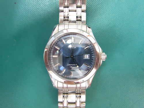 時計修理例　ＯＭＥＧＡ　ＳＥＡＭＡＳＴＥＲ（オメガ　シーマスター）