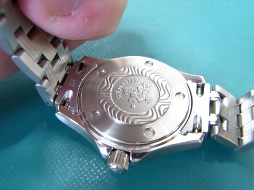 時計修理例　ＯＭＥＧＡ　ＳＥＡＭＡＳＴＥＲ（オメガ　シーマスター）