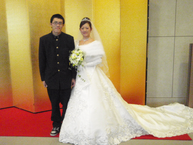 結婚式(#^.^#)