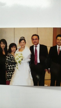 結婚式(#^.^#)