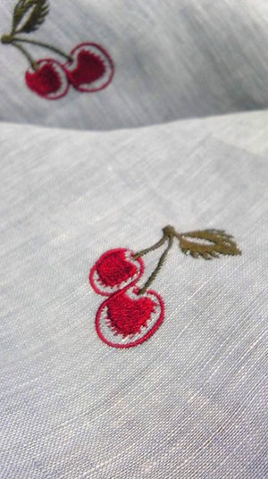☆刺繍の生地☆