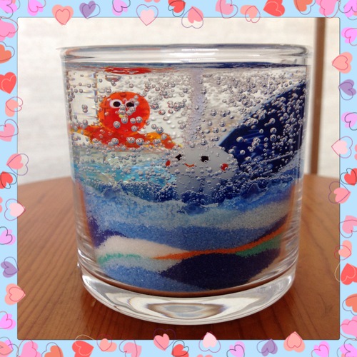 【 クリアキャンドル作ってきました〜♪ 】