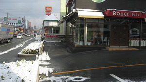 雪と戯れる?