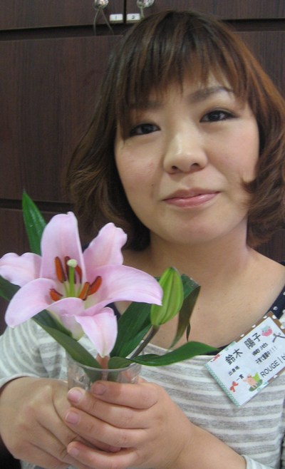 百合の花。