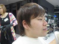 カットしました