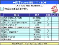 本の週間ベスト１０（２００９年４月１２日付）