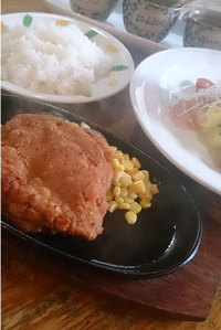 熊本のカフェ珈琲市場【ランチのご紹介♪チキンステーキ】 2014/08/19 14:56:14