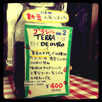 熊本のカフェ珈琲市場【新豆が入荷しましたブラジル　テラ　デ　オーロ】 2013/10/25 11:45:39