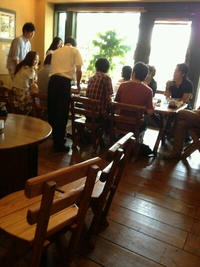 珈琲市場のまかない&珈琲教室♪ 2013/08/06 15:16:39