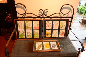 華の会 絵手紙作品展開催中 華の会 絵手紙作品展開催中