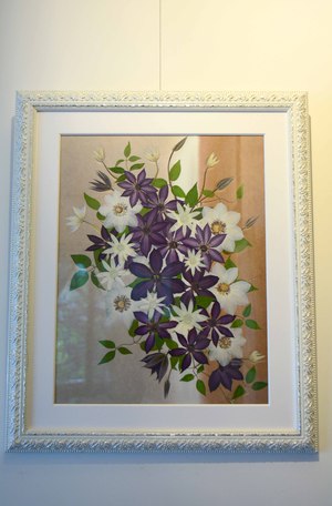 本田シスターズ押花展開催中 本田シスターズ押花展開催中