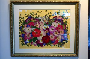 本田シスターズ押花展開催中 本田シスターズ押花展開催中