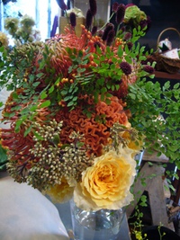 秋色オレンジの花束 2013/09/02 20:07:10