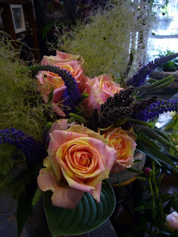 バラ“フィスタ”の花束