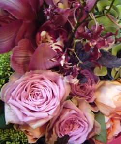 シンピジウムの花束