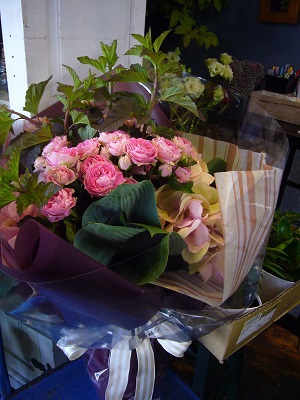 お誕生日の花束