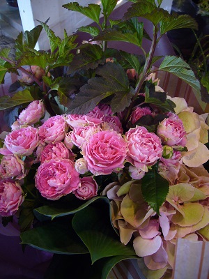 お誕生日の花束