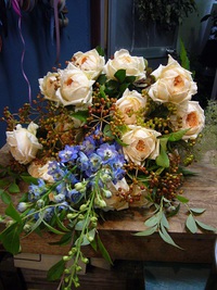 お誕生日の花束 2014/07/11 20:30:07