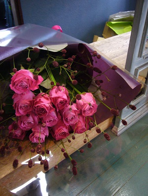 秋の花束