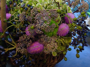 野の花バスケット