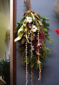 クリスマス スワッグレッスン 2014/11/23 16:53:54