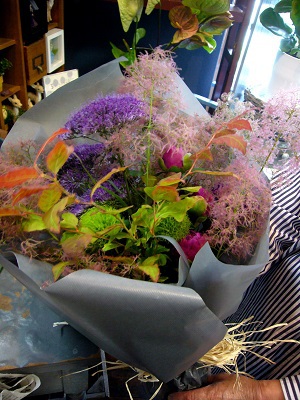 スモークツリーの花束