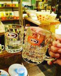 A&Wのビアジョッキ✨入荷してます