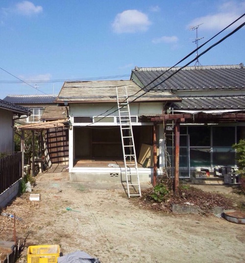解体、進んでます 解体、進んでます