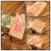 熊本のカフェ珈琲市場【クリスマス第３弾　手作りスタンプ】 2012/11/27 16:52:03