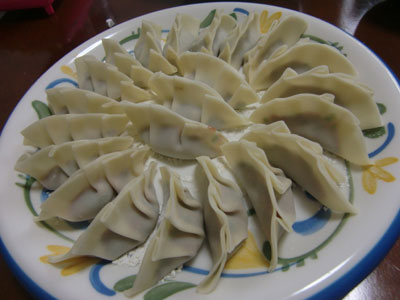 餃子パーティはいかが??