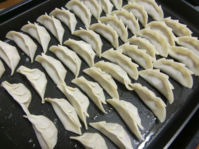 餃子パーティはいかが??