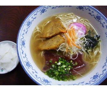 かつおラーメンが・・・最悪です。。