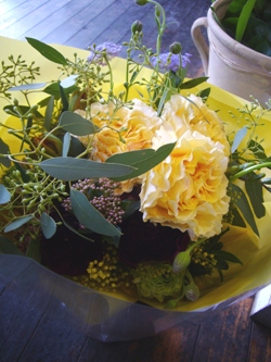 お誕生日の花束