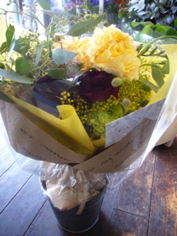 お誕生日の花束