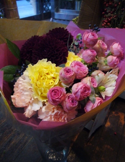 お誕生日の花束