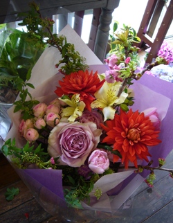お祝の花束