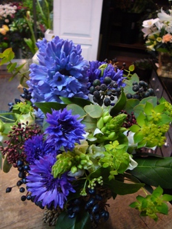 ブルーの花