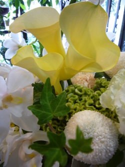 お供えの花