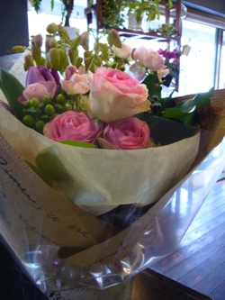 お誕生日の花束