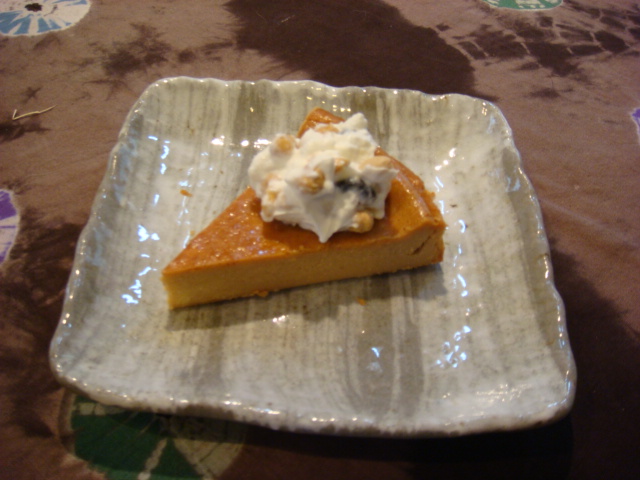 息子のリクエストはカラメルdeチーズケーキ