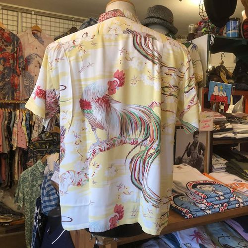 SUN SURF SP S/S HAWAIIAN SHIRT “ONAGADORI” YELLOW SUN SURF SP S/S HAWAIIAN SHIRT “ONAGADORI” YELLOW