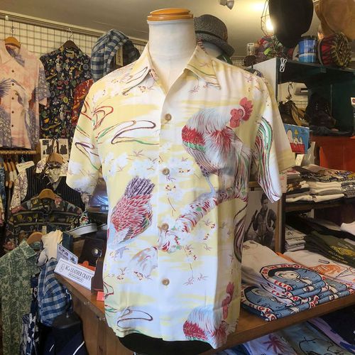 SUN SURF SP S/S HAWAIIAN SHIRT “ONAGADORI” YELLOW SUN SURF SP S/S HAWAIIAN SHIRT “ONAGADORI” YELLOW