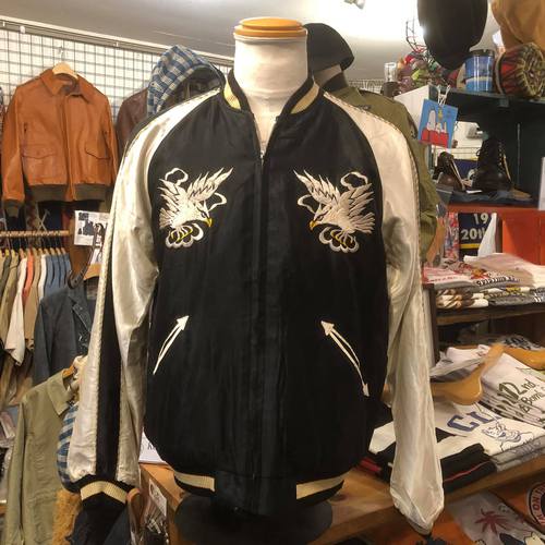 TAILOR TOYO ACETATE SUKA WHITE EAGLE/DUELLING DRAGON