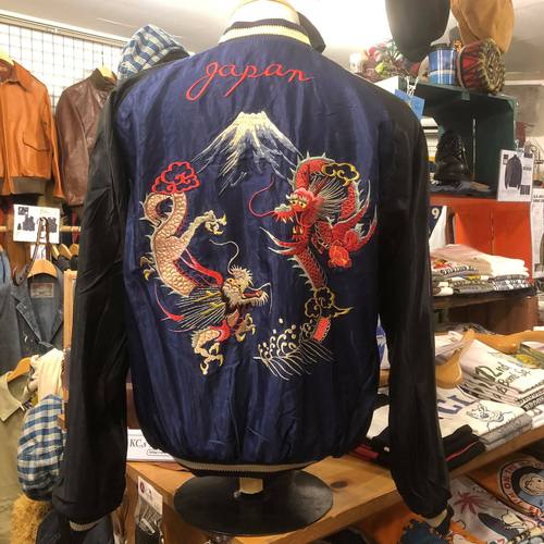 TAILOR TOYO ACETATE SUKA WHITE EAGLE/DUELLING DRAGON