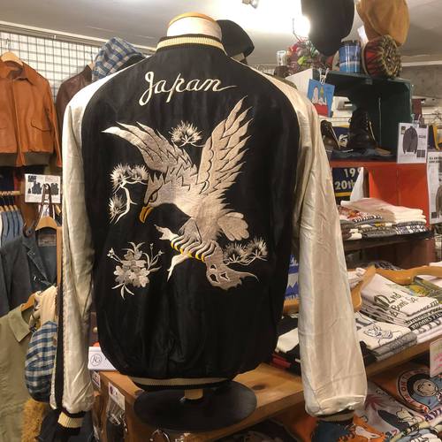 TAILOR TOYO ACETATE SUKA WHITE EAGLE/DUELLING DRAGON